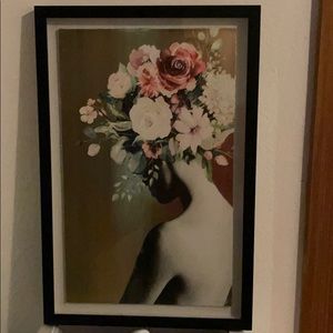 16” x 24” Marmont Flower Crown Gold Foiled Print